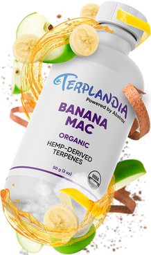 Banana Mac Hemp Terpene tilted right | Abstrax Tech