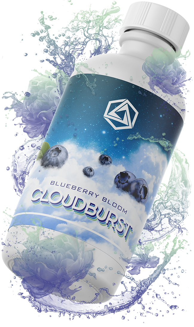 Blueberry Bloom Flavor Terpenes tilted right | Abstrax Tech