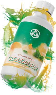 Solar Mint Flavor Terpenes tilted right | Abstrax Tech