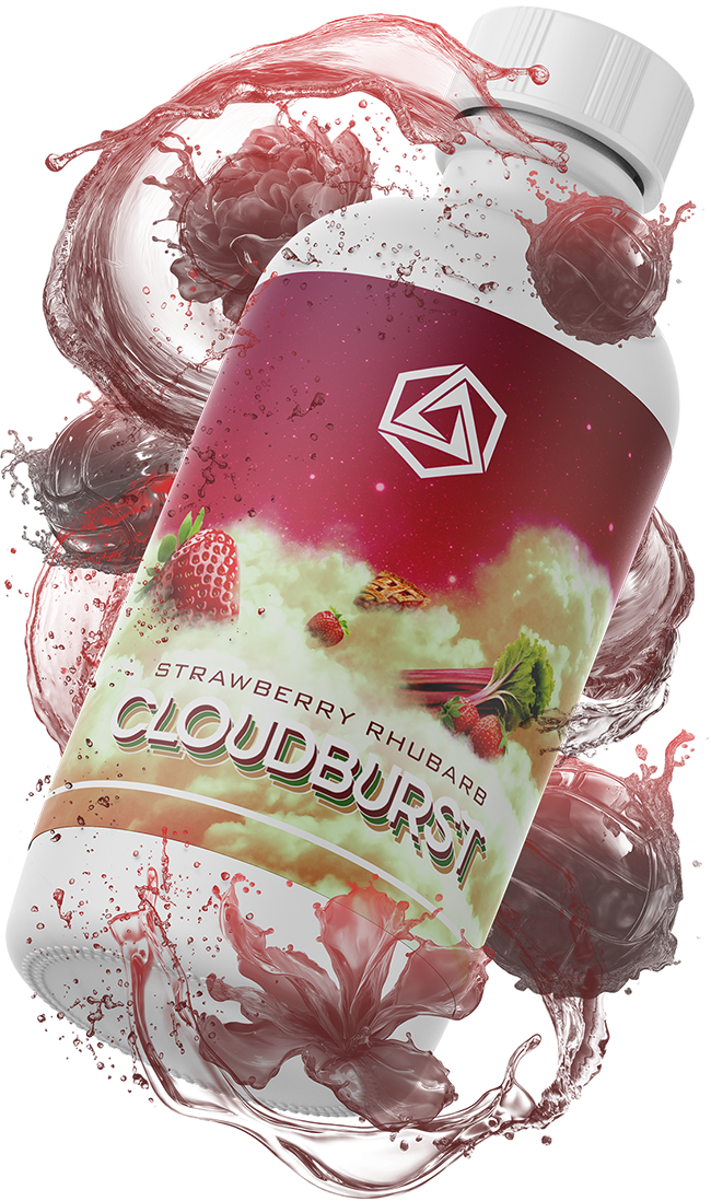 Strawberry Rhubarb Flavor Terpenes tilted right | Abstrax Tech
