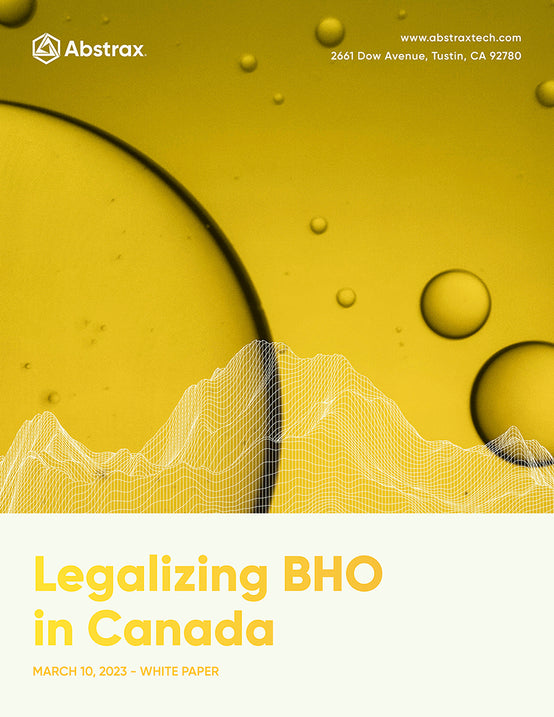 Legalizing BHO in Canada