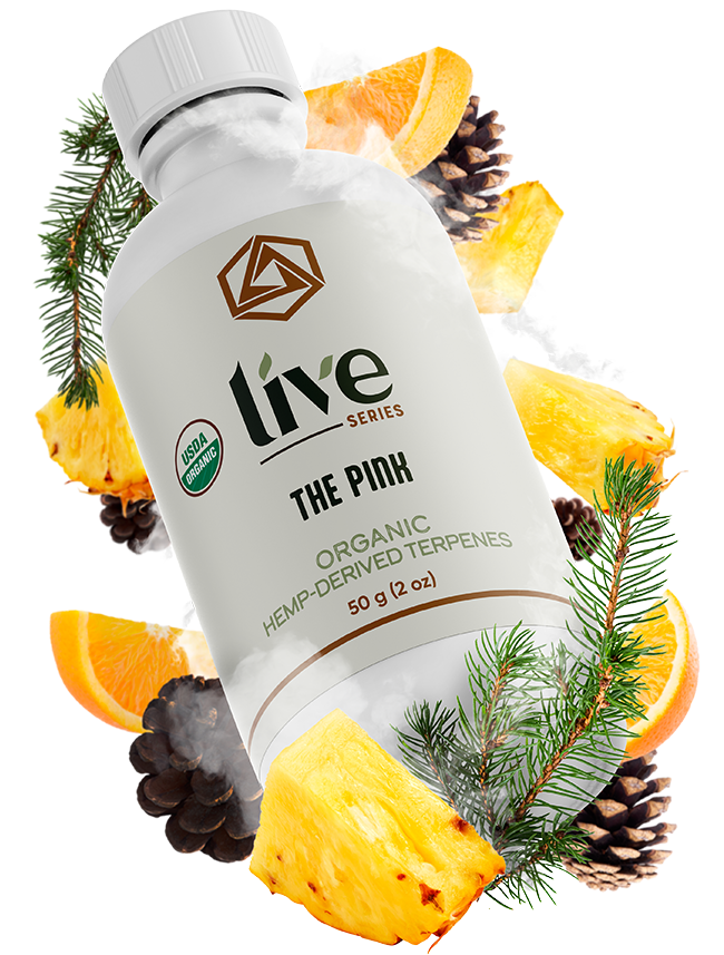 The Pink Strain Organic Live Hemp Terpenes | Abstrax Tech