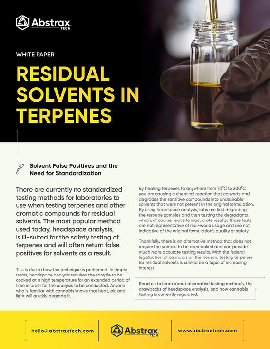 Residual Solvents in Terpenes