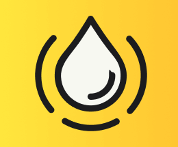Drop icon representing terpene or flavor liquid.