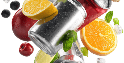 Soda terpenes shown with classic fizzy soda visuals.