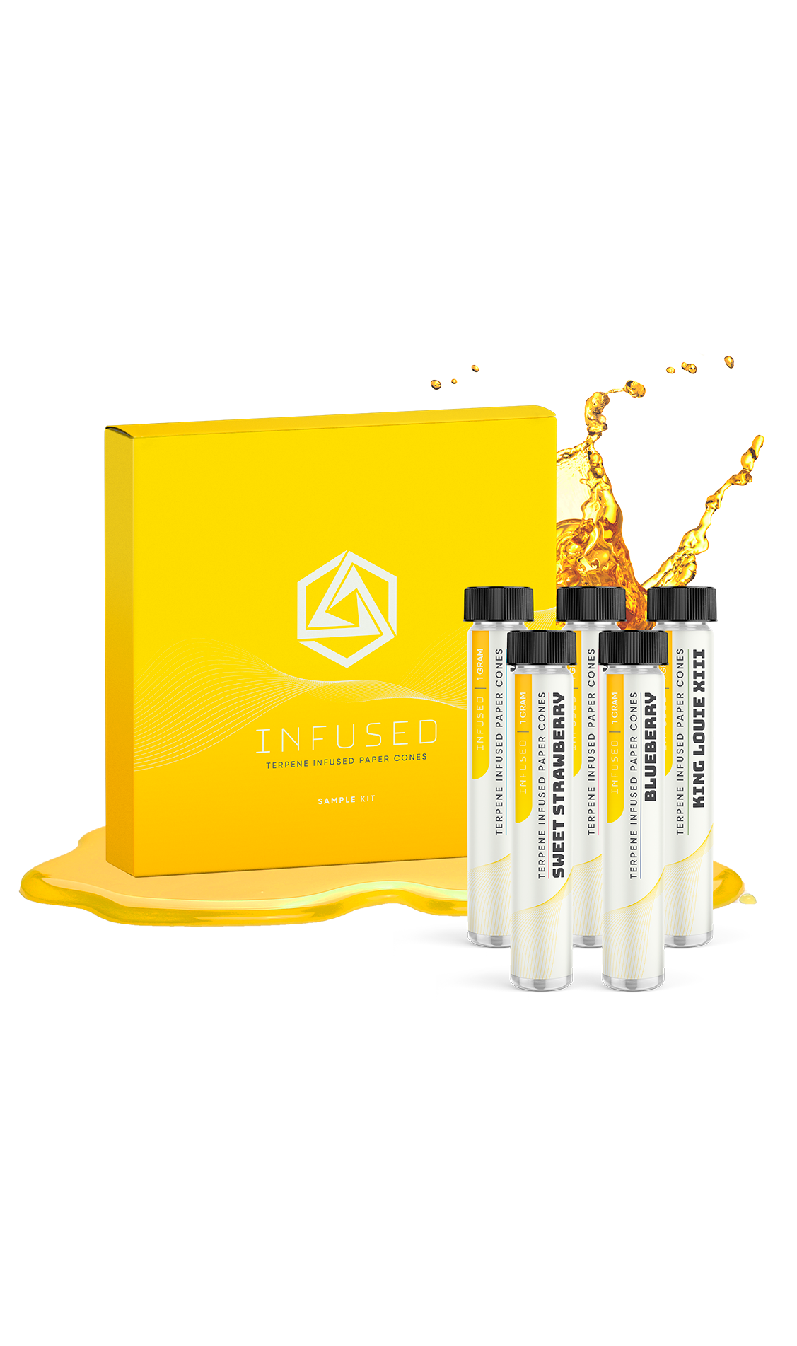 Terpene Infused Paper Cones Kit